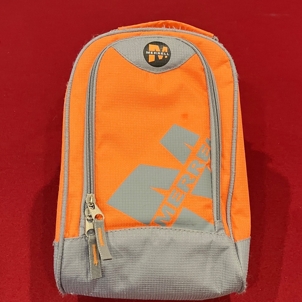 Merrell Men's Backpack/Lunchbag in Orange and Gray